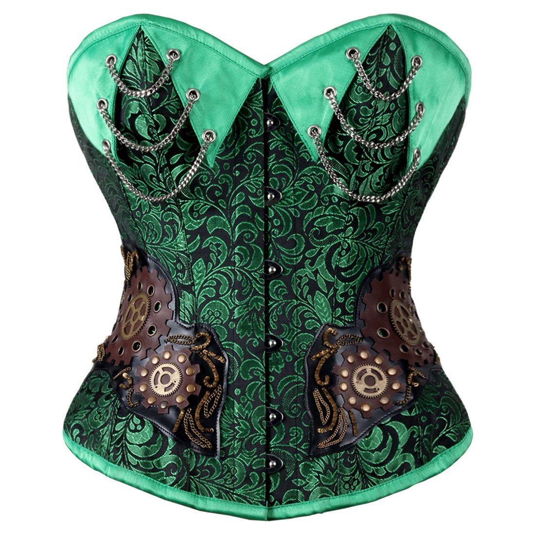 Lenore Couture Authentic Steel Boned Overbust Corset - Corset Revolution