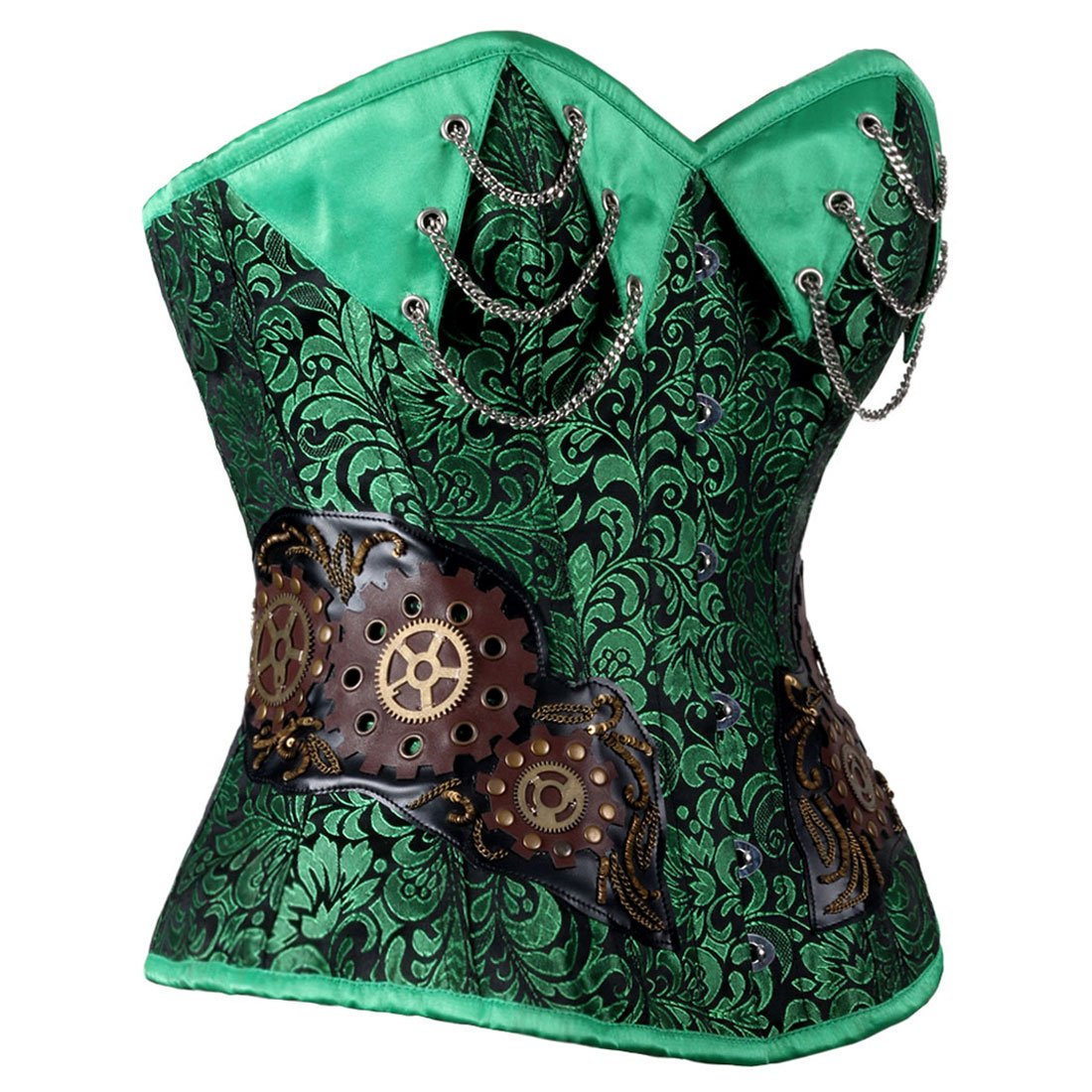 Lenore Couture Authentic Steel Boned Overbust Corset - Corset Revolution