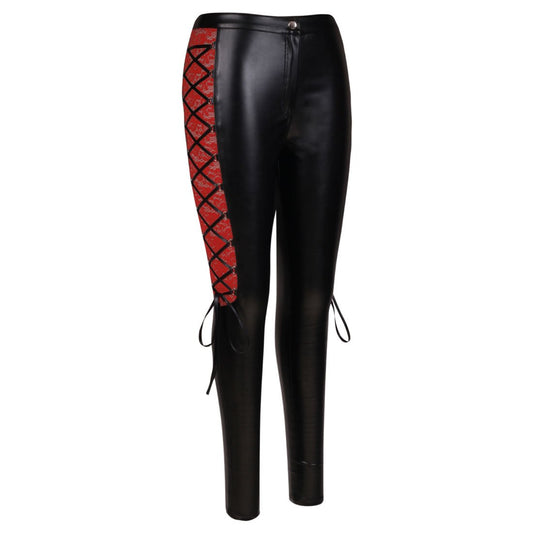 Hekuba Black Tapering Trouser - Corset Revolution