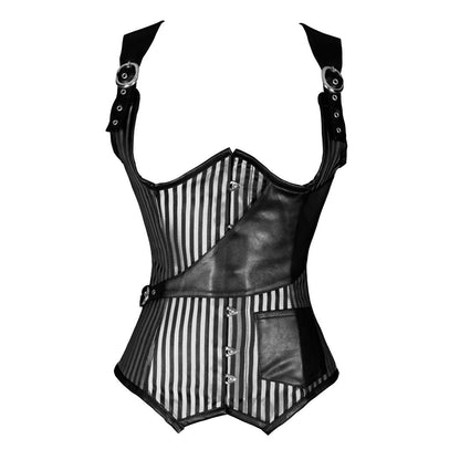 Paloma Gothic Neck Underbust Corset - Corset Revolution