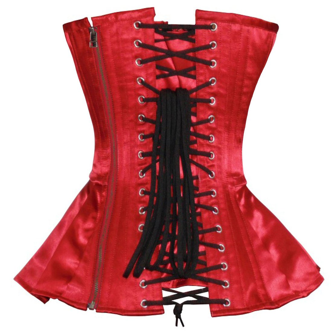 Varvara Bow Corset Mini Dress Authentic Red Overbust Sexy Corset - Corset Revolution