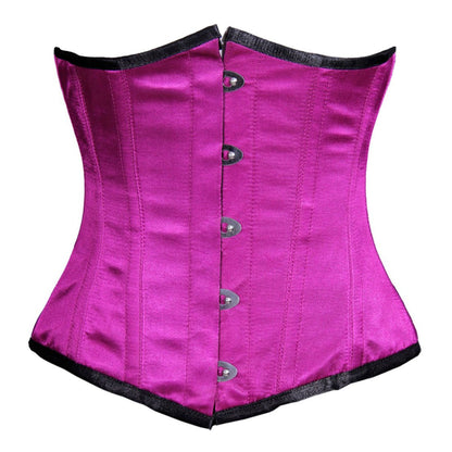 Kyomi Authentic Steel Boned Waist Reducing Underbust Corset - Corset Revolution