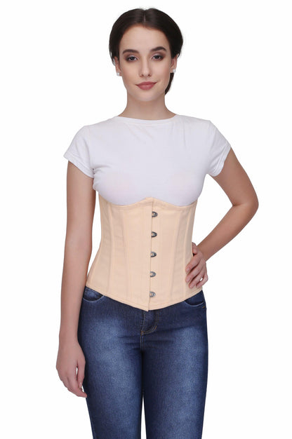 Authentic Steel Boned Waist Reducing Underbust Corset - Corset Revolution