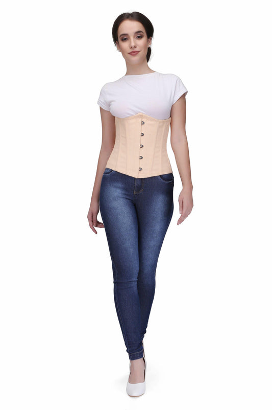 Authentic Steel Boned Waist Reducing Underbust Corset - Corset Revolution