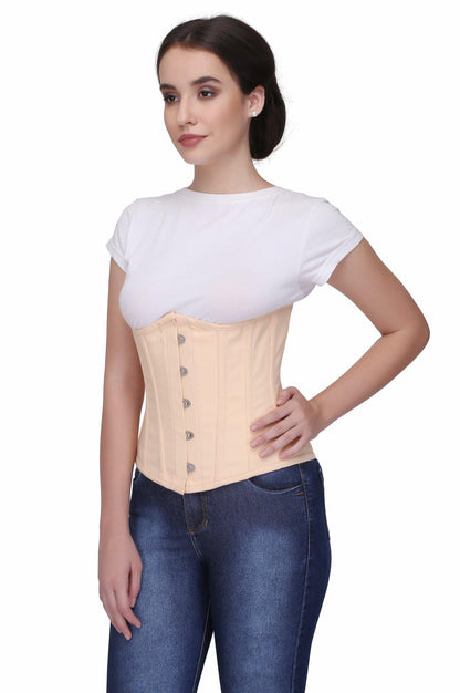 Authentic Steel Boned Waist Reducing Underbust Corset - Corset Revolution