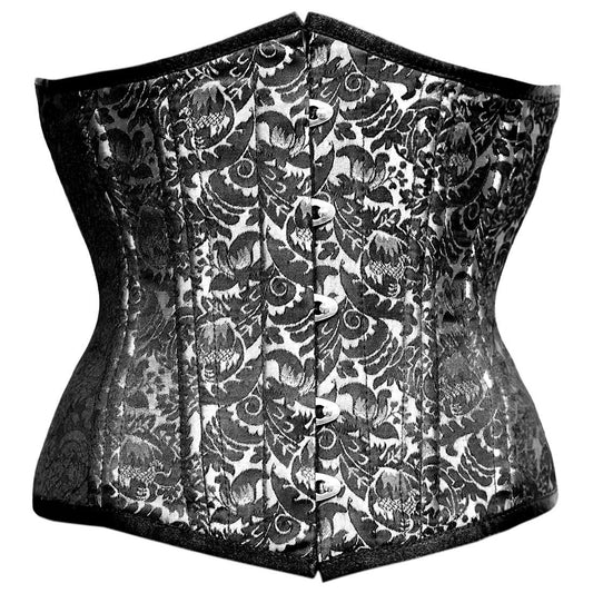 Baldwin Authentic Steel Boned Gothic Waist Training Underbust Corset - Corset Revolution