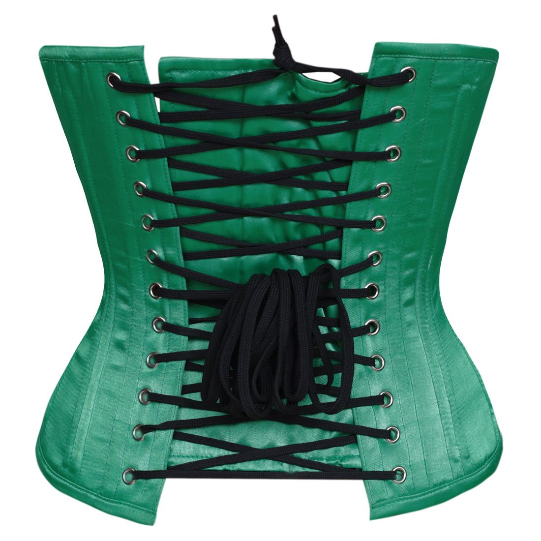 Silvana Underbust Waist Training Green Corset - Corset Revolution