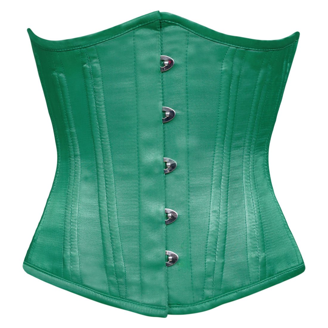 Silvana Underbust Waist Training Green Corset - Corset Revolution