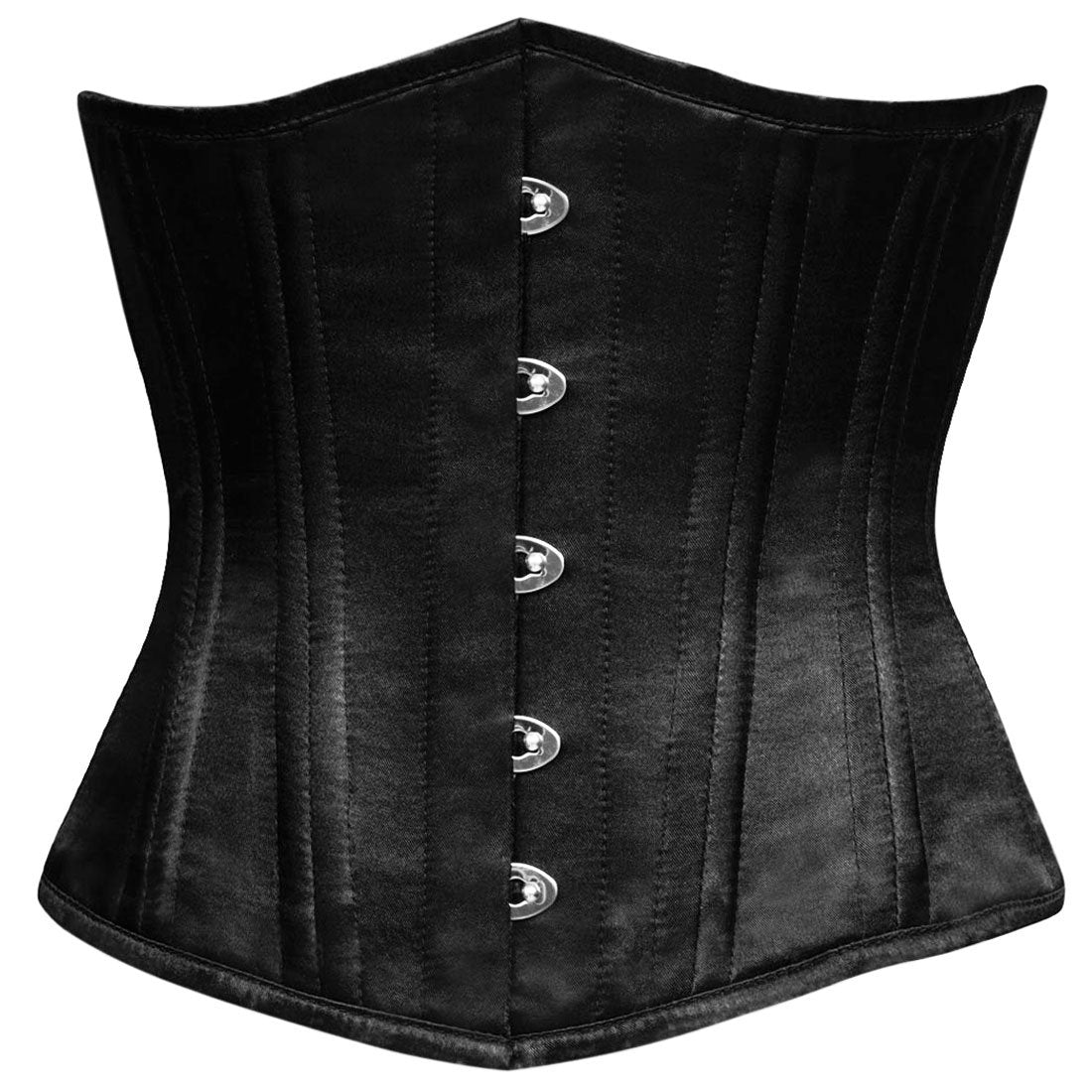 Jadiza Authentic Steel Boned Waist Training Underbust Corset - Corset Revolution