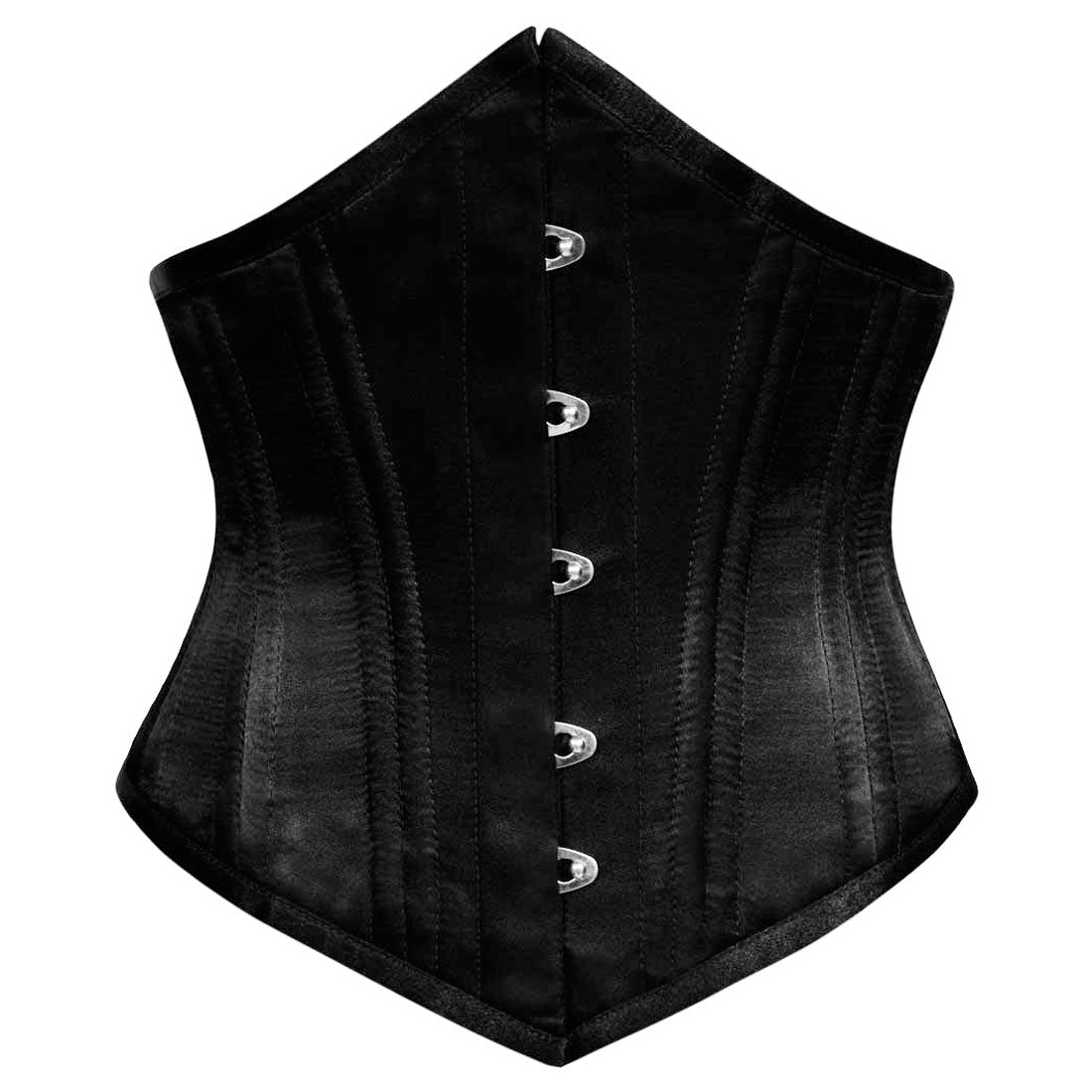 Jeannette Authentic Steel Boned Waist Training Sexy Underbust Corset - Corset Revolution