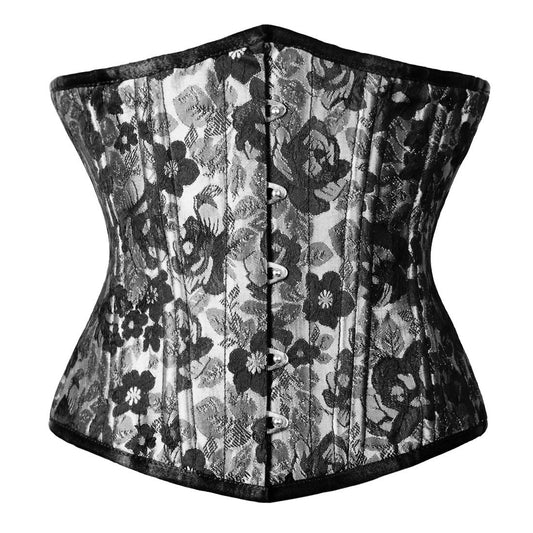 Mahulena Authentic Steel Boned Waist Training Underbust Corset - Corset Revolution