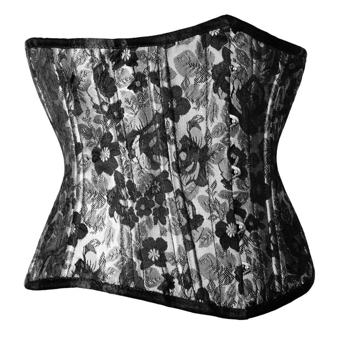 Mahulena Authentic Steel Boned Waist Training Underbust Corset - Corset Revolution