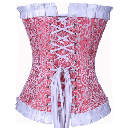 Edric Authentic Steel Boned Waist Reducing Overbust Corset - Corset Revolution