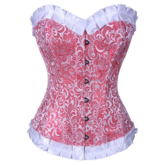 Edric Authentic Steel Boned Waist Reducing Overbust Corset - Corset Revolution