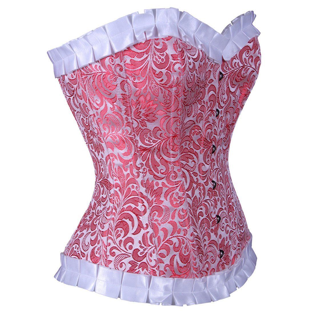 Edric Authentic Steel Boned Waist Reducing Overbust Corset - Corset Revolution